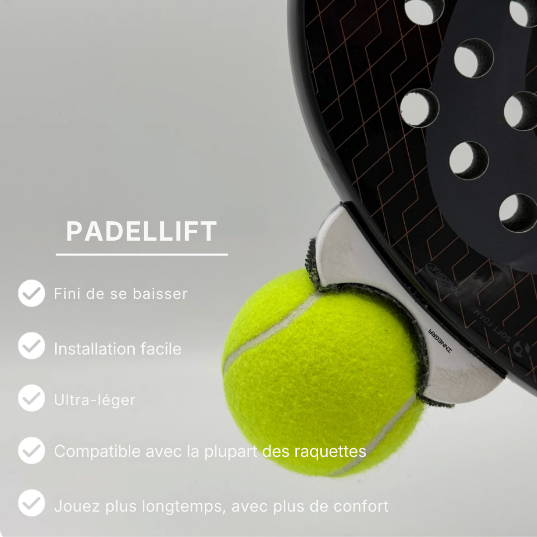 Ramasseur de balles ultra-léger pour raquette de padel
