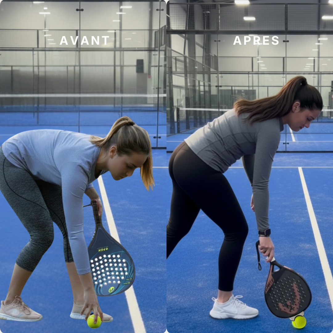 Ramasseur de balles ultra-léger pour raquette de padel